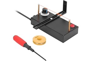 Leefasy Heat Cutting Ribbon Cutter, Electric Rope Cutter Thermal Supplies Portable with Screwdriver for Ribbon Braid Nylon Band Ropes