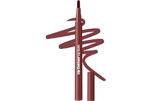 Jutqut Precision Liquid Lip Liner Pen, Long-Lasting Waterproof Matte Lip Liner Stain, All-Day Smudge-Proof Lip Stain Marker, 