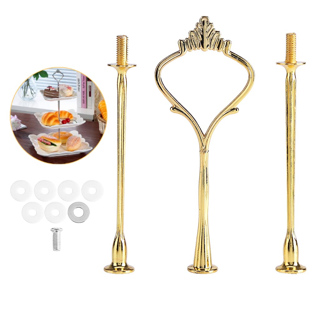 Cake Stand Handle, Multi-tiers Cake Cupcake Tray Stand Handle Fruit Plate Hardware Centre Handle Fittings for Birthday Party Anniversary or Daily Use