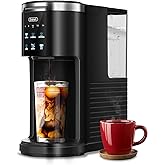 Gevi Single Serve Coffee Maker for K Cup and Ground Coffee, Pod Coffee Maker with 40oz Water Reservoir, 6 to 14 oz. Brew Sizes, Black