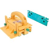 MICROJIG GRR-RIPPER GR-100+GRP-11G 3D Pushblock With A 1/8" Leg Table Saw Accessory For Table Saws, Router Tables, Band Saws, And Jointers, Yellow