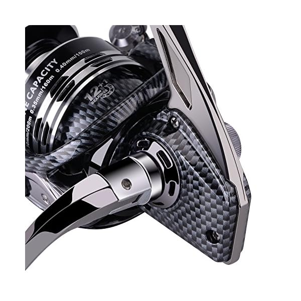 Spinning-Fishing-Reels-PLUSINNO-Big-Fish-Reel-Freshwater-Inshore-Saltwater-with-Gear-Ratio-521-LeftRight-Interchangable-Collapsible-Handle-Reel