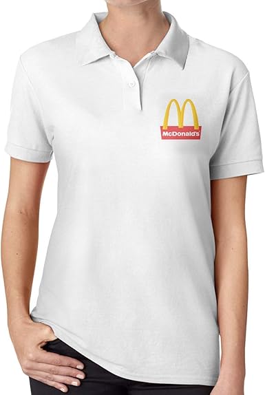 white polo tee womens