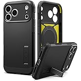 Spigen for iPhone 17 Pro Case, Tough Armor T MagFit [Camera Control Button] [Compatible with Magsafe] - Black