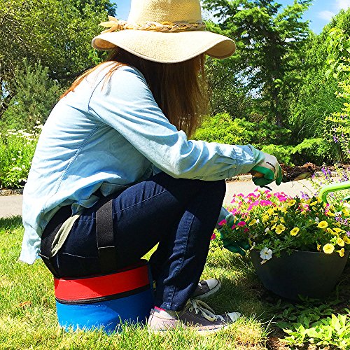 Velcro Light weight Comfort Gardening Kneeling Cushion Seat by 1 pc, 6-3/4" tall, EJ-B2