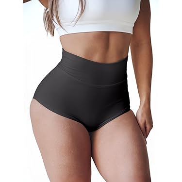 CHEX Baumwolle Lycra Hotpants Premium Damen Fitness