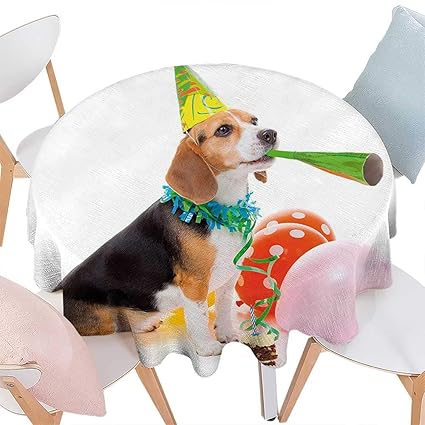 Amazon Com Roundtable Cloth Birthday Decorations Kids Animal Dog