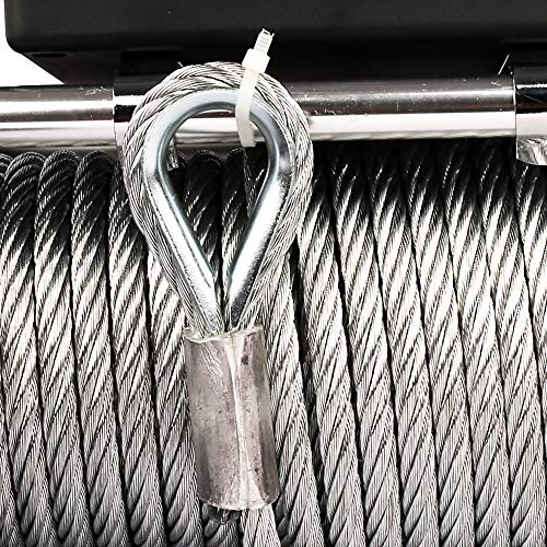 X-BULL 12V Steel Cable Electric Winch 12000 lb Load Capacity - Image 5