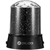 Boule Disco LED Rotative 360° - Projecteur Lumière Fête Avec Télécommande - Effets Musicaux RGB - Pour Soirée, Anniversaire, Mariage