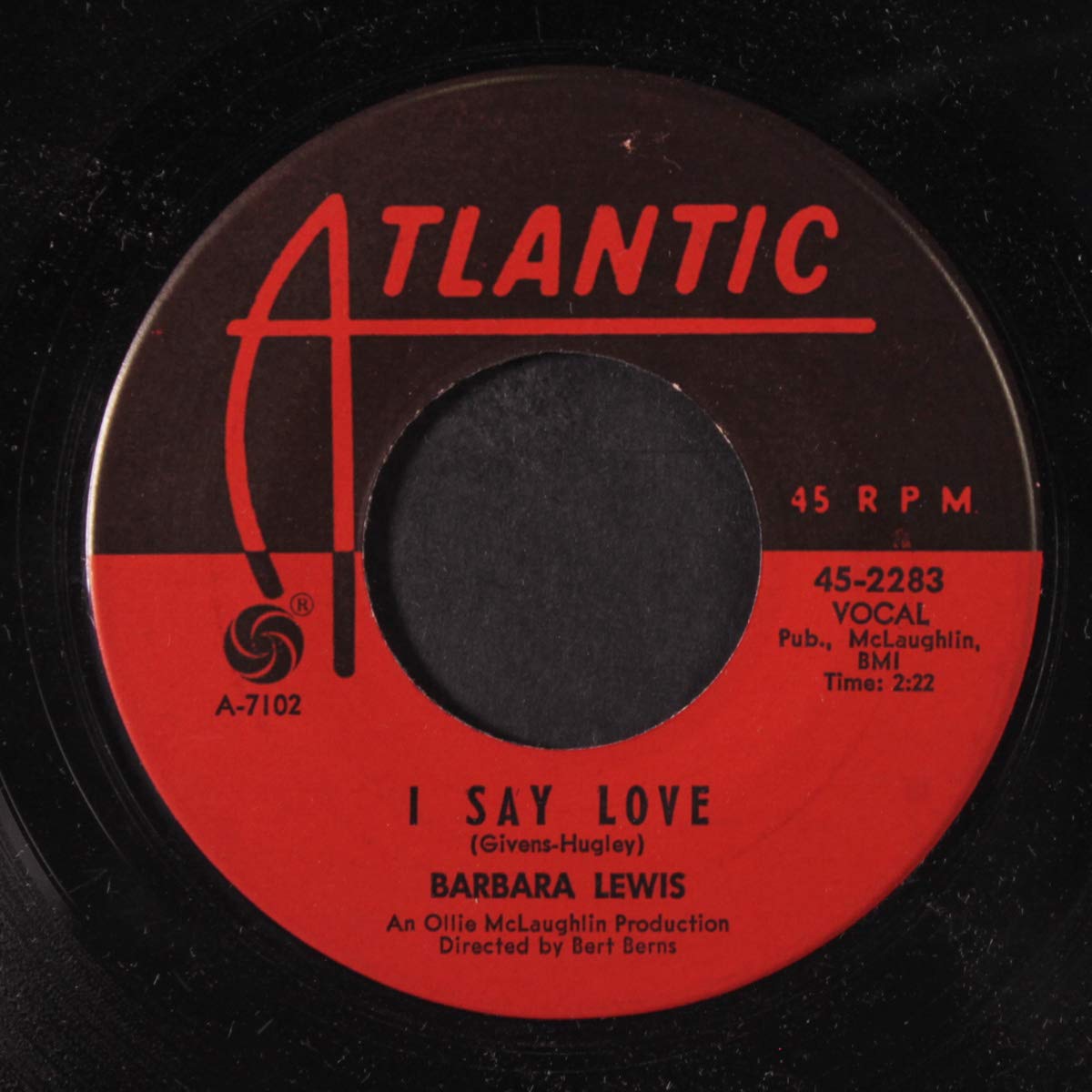 BARBARA LEWIS baby, i'm yours 45 rpm single Music