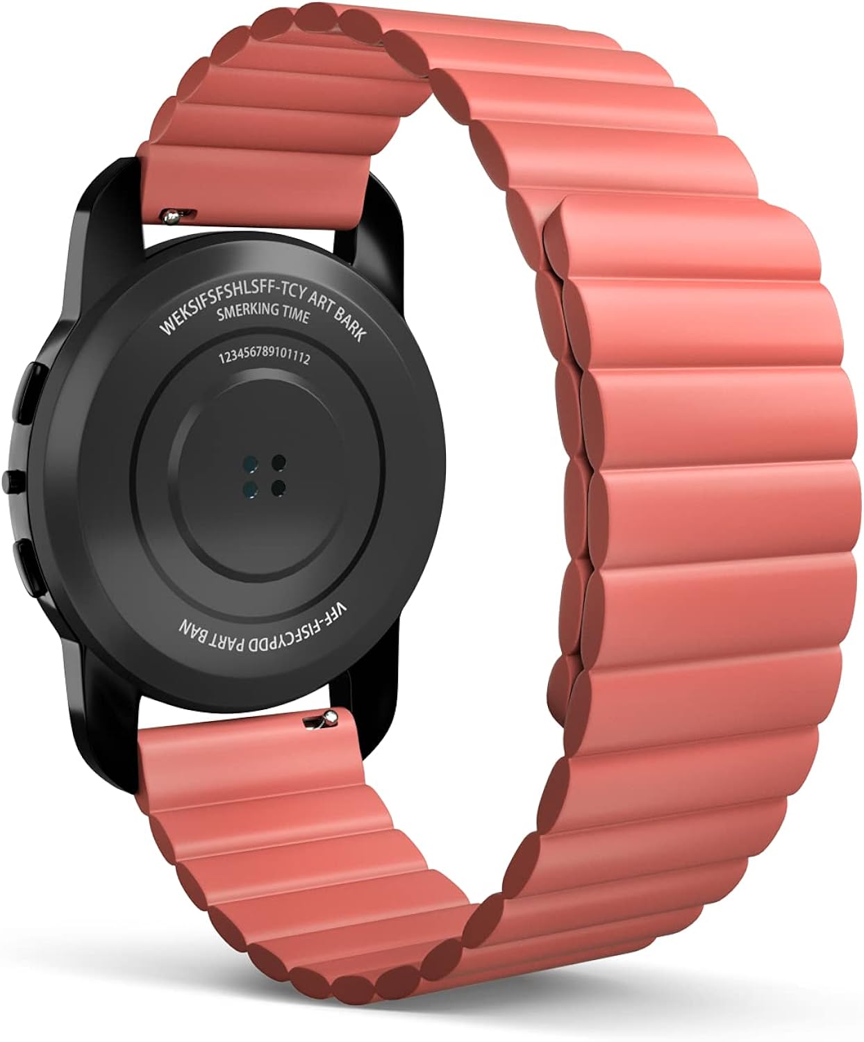 Watch Band, Magnetic Smartwatch Bands, Silicone Strap Quick Release 20mm 22mm Smartwatch Straps for Women Men Watch Strap with Spring Bar Compatible with Galaxy Watch Active Gear S2 S3 Frontier GT: Clothing