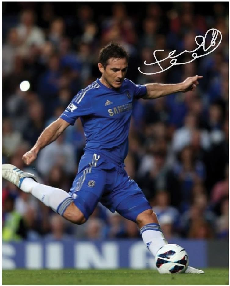 Frank Lampard - Chelsea Signed Autographed 8 x 10 Photo