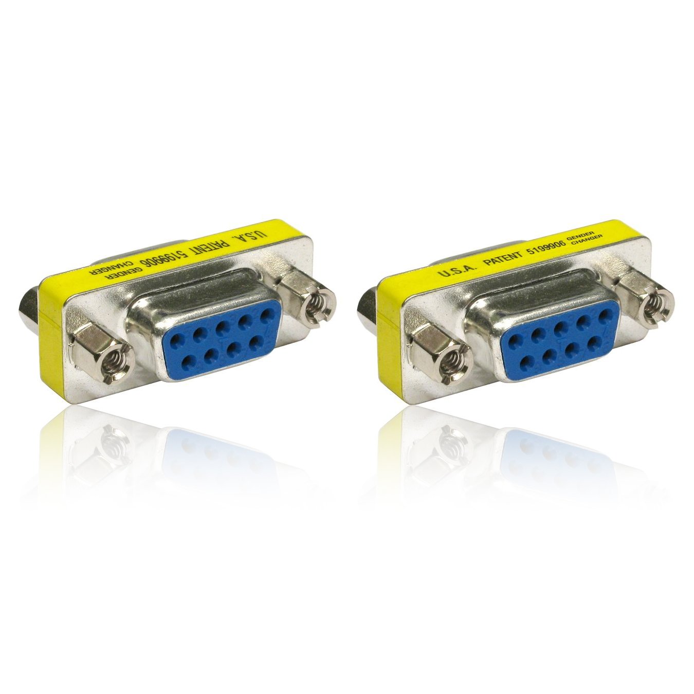 CDL Micro RS232 Serial DB9 Female to Female Gender Adapter Converter