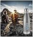 WaterVault Insulated Water Bottle - Stainless Steel Vacuum Thermos Bottles - Cold 24 Hours, Hot 12 Hours - Double Wall Copper Plated