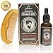 Blackstone Naturals Sandalwood Beard Oil Kit - All Natural Beard and Mustache Conditioner 30mL- Argan Oil, Jojoba Oil, Vitamin E Oil, Chamomile Oil and Sandalwood Oil