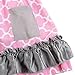 Jubileens 2 PCS Baby Toddlers Infant Girls Cotton Cute Dress+ Underpants Outfit Sets (S(0-6 Months), Pink 2)