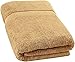 Utopia Towels Luxurious Jumbo Bath Sheet 1 Piece, 600 GSM, 35 by 70 Inches, 100% Ring Spun Cotton, Highly Absorbent and Quick Dry Extra Large Bath Towel, Super Soft Towel, Champagne