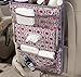 High Road TissuePockets Backseat Organizer with Tissue Compartment and Cup Holder Bin (Sahara)