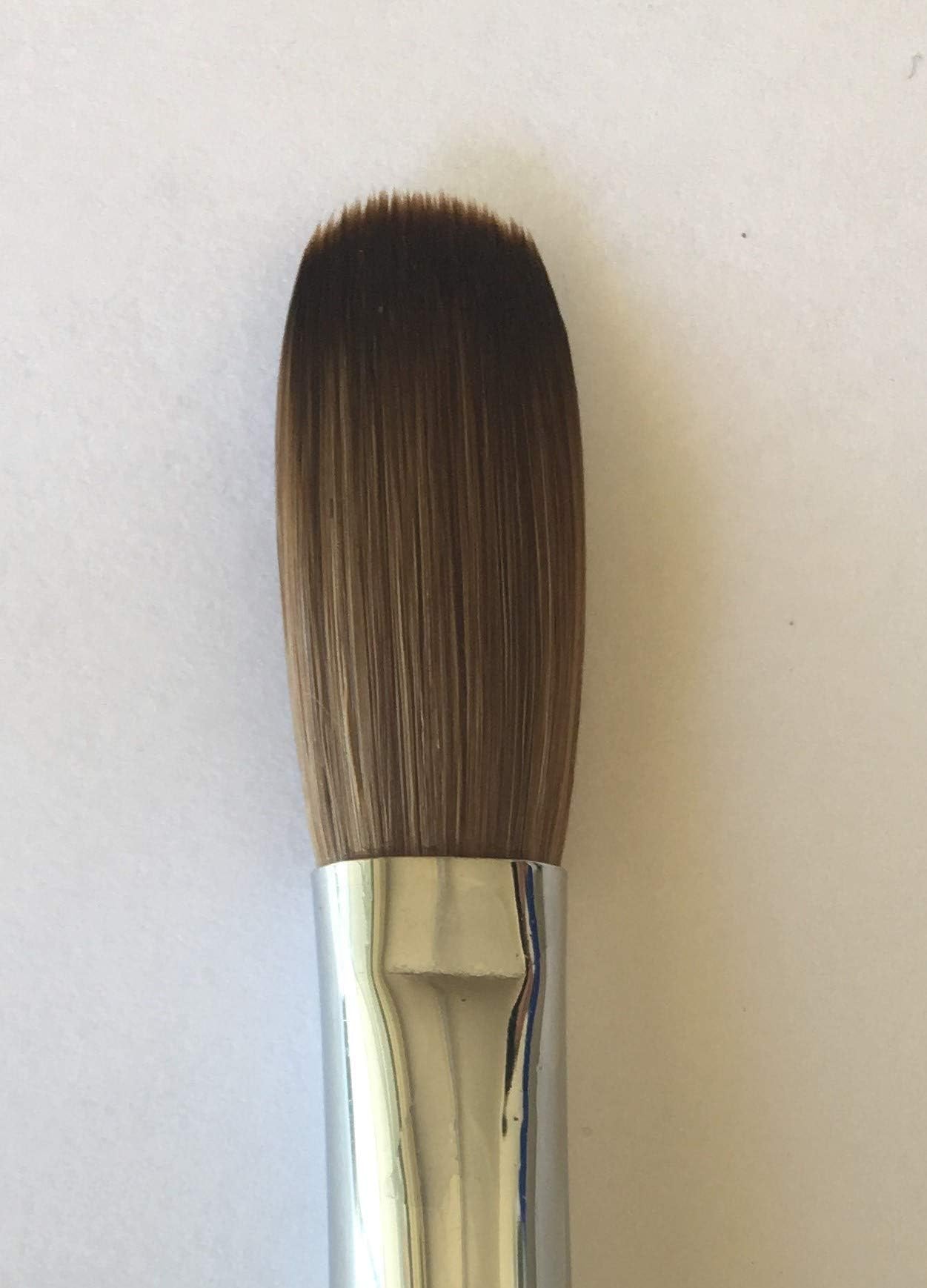 Old Style - Short Handle - EX CRIMPED 100% Kolinsky Arcylic Nail Brush (Crimped 16)