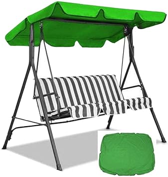 SUSHOP Schaukelsitz Ersatz Canopy 2/3 Seaters, wasserdichter Garten