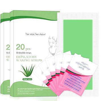 Amazon Com Ownest 40 Count Wax Strips Hair Removal Waxing