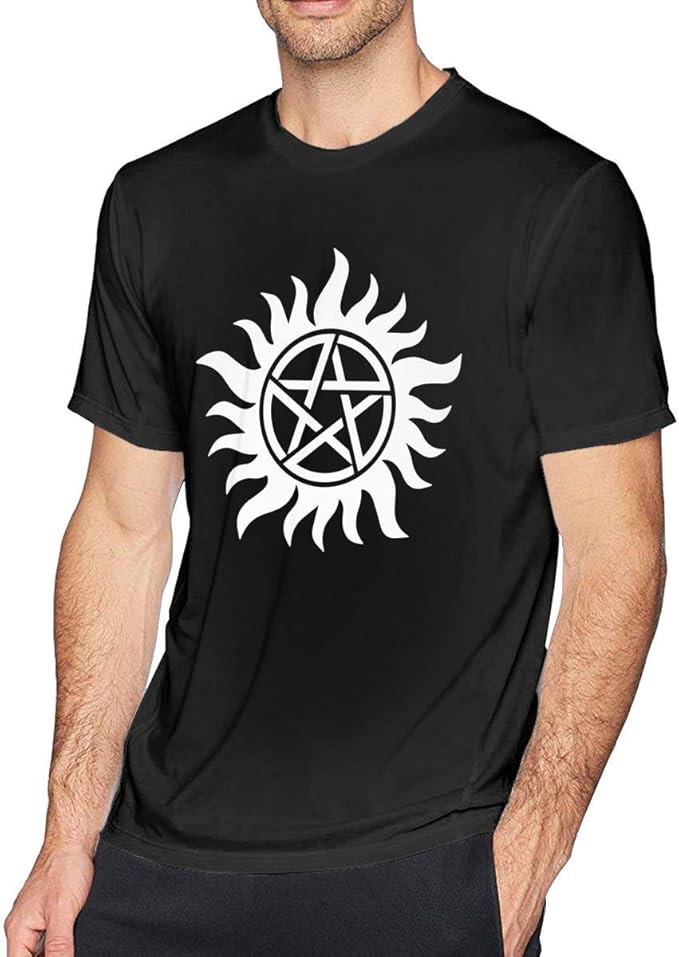 Lsjuee Men's Supernatural TShirt Short Sleeve Tee Amazon.co.uk Clothing