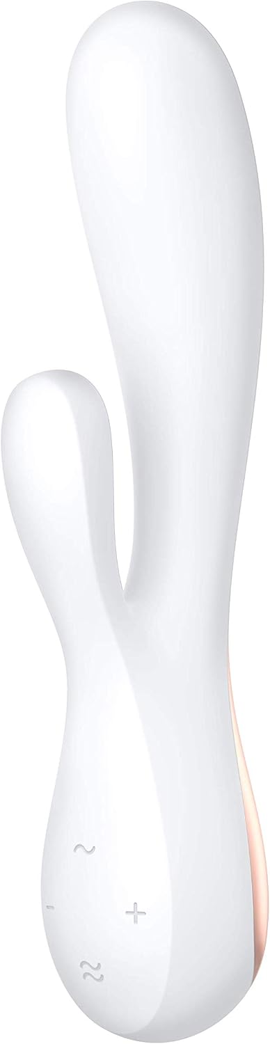 Satisfyer Mono Flex Connect App, 20.5 cm, with app, White, one - Image 3