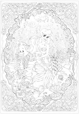 塗り絵セレクション アリエル B07c5npx8j 330円 大人気 New Arrival 最安値挑戦 年中無休 高品質 通販