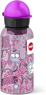 Emsa Kinder-Trinkflasche, 400 ml, Sicherheitsverschluss, Kids Owl, Tritan, 518128