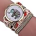 Creazy® Women Girl Rhinestone Elephant Pattern Quartz Bracelet Wrist Watch