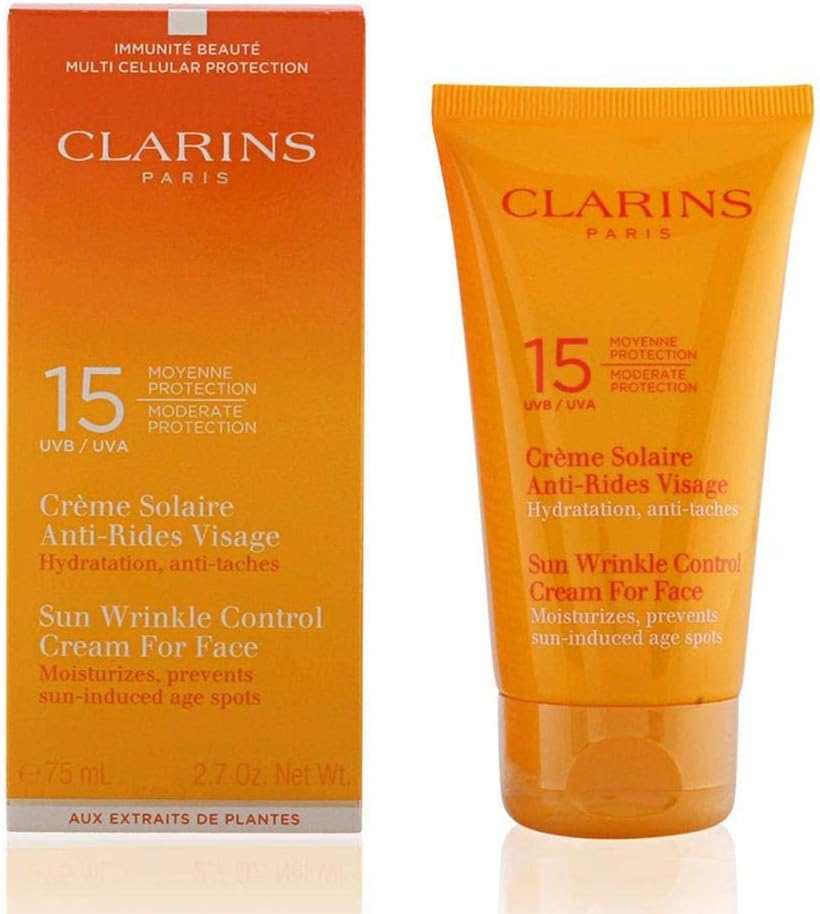 Clarins Crema Protectora Filtro Solar Corporal de 15 UVB/UVA - 75 ml