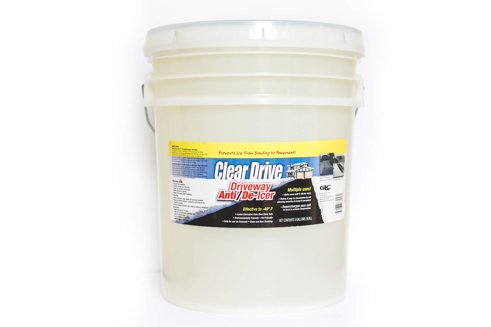Clear Drive Liquid Calcium Chloride Professional Ice ...
