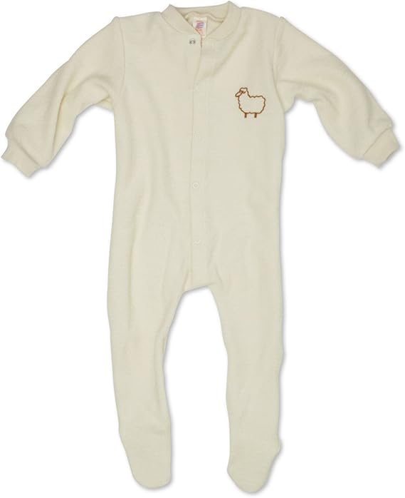 merino wool baby pajamas