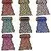 5 Yards Metallic Floral Lace Ribbon Stretch Tulle Lace Trim Elastic Nigerian African Fabric Width 7 Inch for DIY Craft Jewelry Making Clothes Accessories Gift Wrapping Wedding Party Decor (RoyalBlue)
