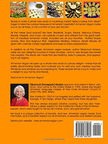 Buy Armenian Vegan A Pure Vegan Cookbook With 200 Recipes Using