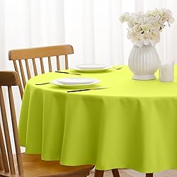 Softalker Round Tablecloth, Waterproof & Stain