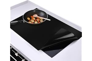 EVERDIJ Stove Top Covers, Induction Cooktop Protector Mat for Electric Stove Top, Silicone Glass Electric Stove Covers, Anti-Strike, Anti-Scratch (21.2 x 35.4 inch)