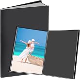 ZFCLXX Large 18"x24" Art Portfolio Heavy Duty Binder with Plastic Sleeves, Portfolio Folder with 30 Clear Sheet Protectors, Display 60 Pages, Poster Binder， (large（18x24）)