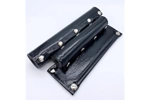 Vinyl Snap Closure 3 Piece BMX Pad Set by Flite (Multiple Colors Available)