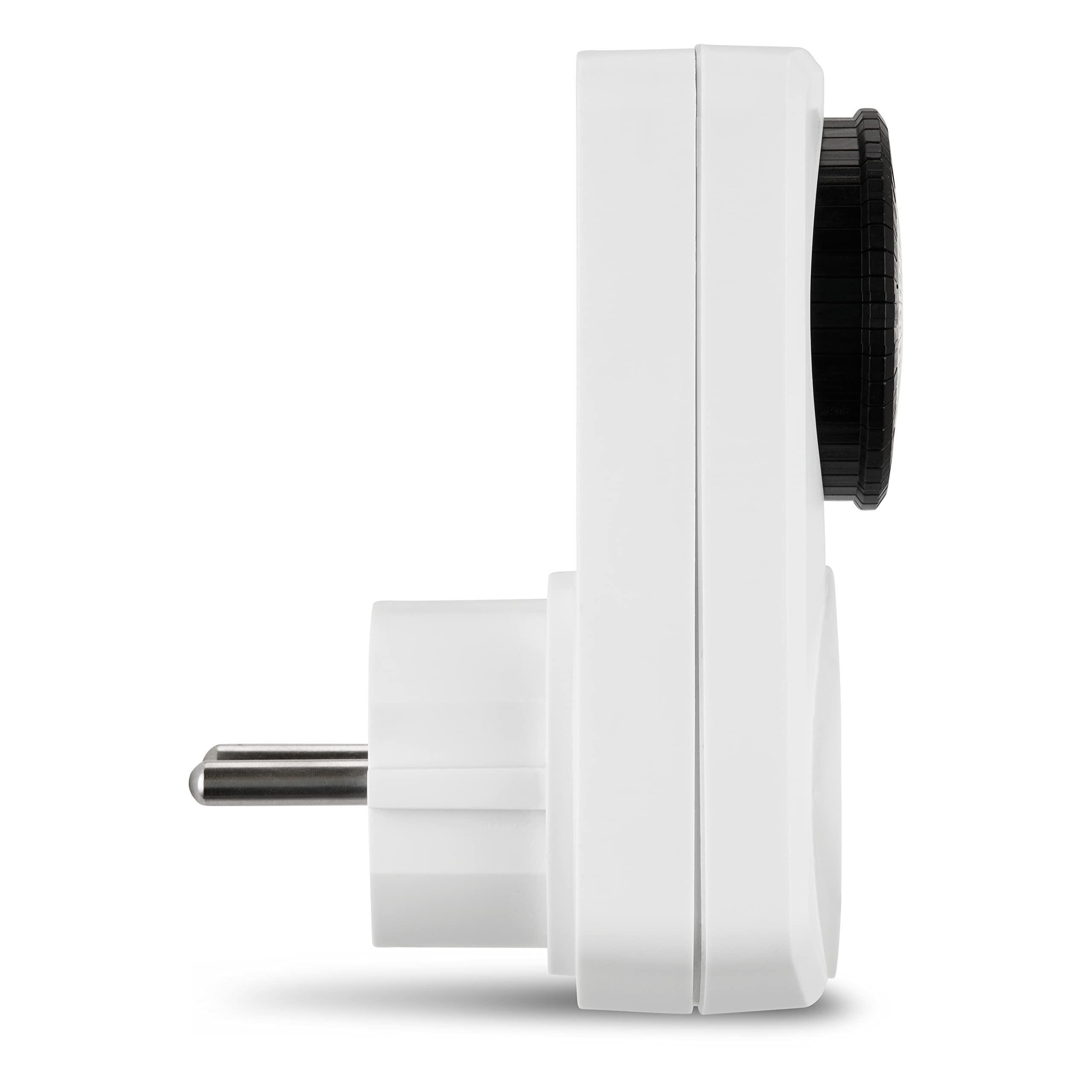 REV Zeitschaltuhr – mechanische Zeitschaltuhr Steckdose (48 Schaltzeiten/Tag, 30Min. Intervalle, max. 3680W) – Weiss 7