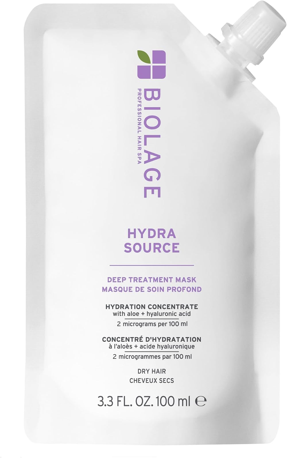 Biolage Hydra Source Deep Treatment Mask 100ml Hydrating Hair Mask