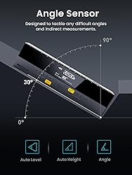 MiLESEEY DP20 Pro Dual Laser Measuring Tool, 390Ft
