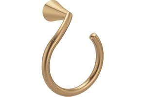 Moen Glyde Bronzed Gold Towel Ring, YB2386BZG