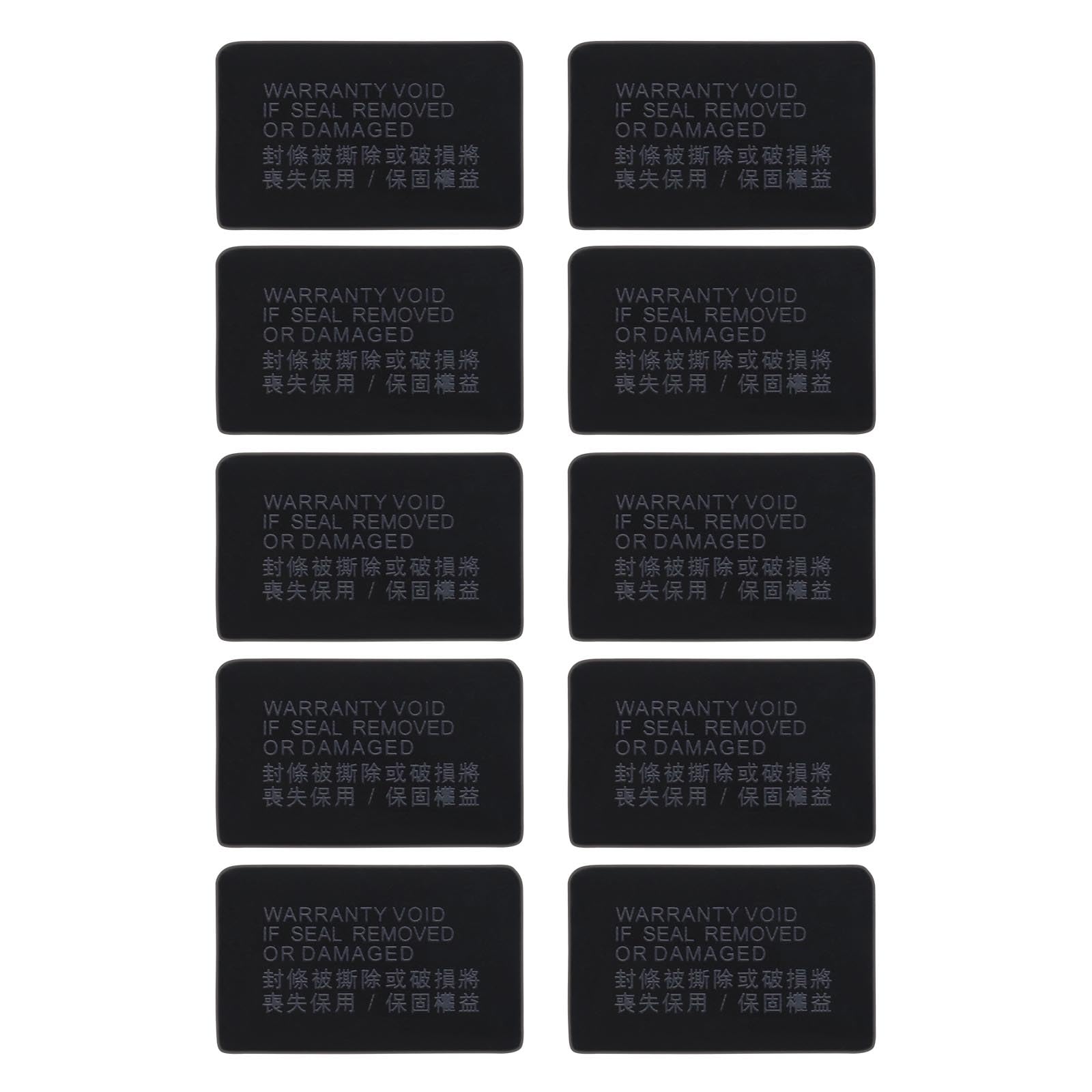 Create idea 10pcs Warranty Seal Stickers Compatible with PS4 Slim Host Tamper Security Labels Warranty Label Repair Sticker Replacement