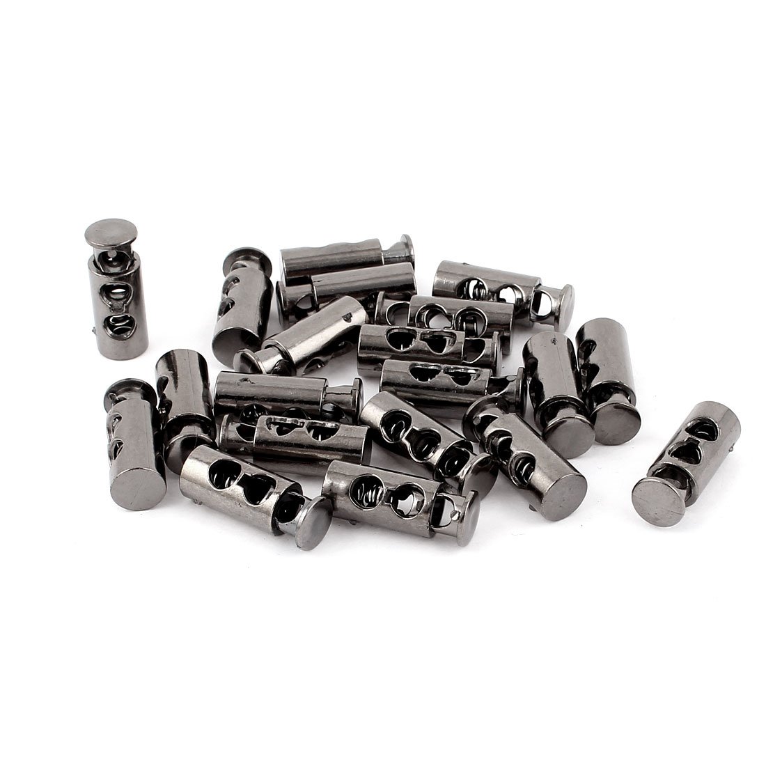 Verrous De Cordon En Alliage 20 Pièces | Pour Sac à Dos, Vêtements, Outdoor | Argent 14.5x12mm