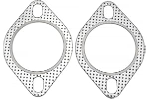 SHUNEVADE High Temp Exhaust Gasket 3" 2 Bolt Flanges for Turbo, Mainfold, Replace 120-07610-0002