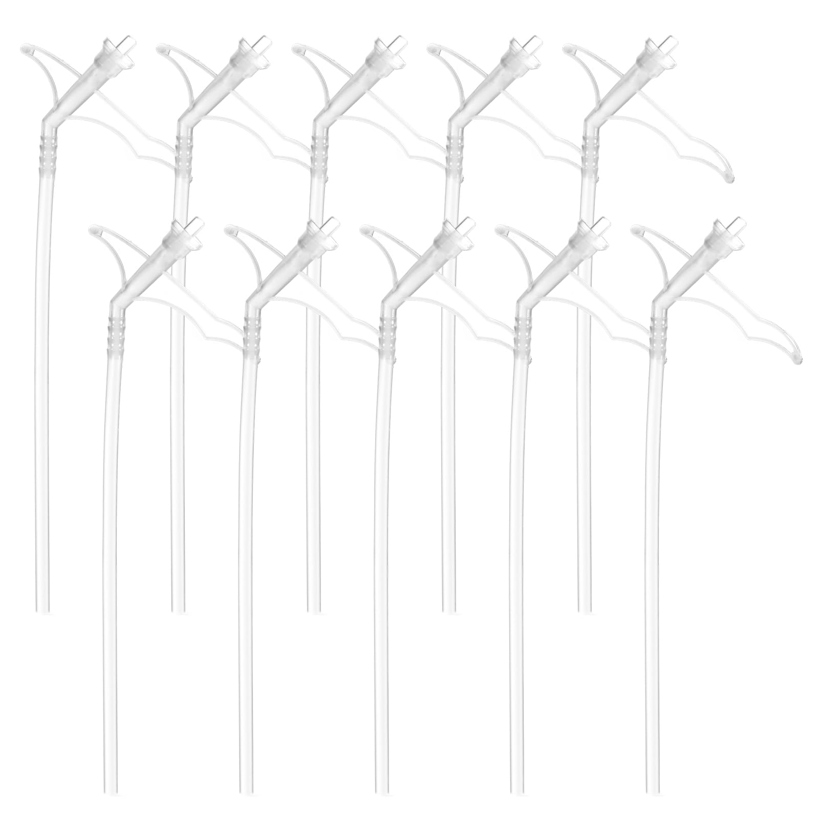 Photo 1 of 10Pcs Spray Foam Nozzle Replacement Tubes Nozzle Attractive Expanding Foam Nozzles Spray Foam Replacement Tube for DIY Spraying as Shown Industrial Adhesives