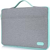 ProCase 14 - 15.6 Inch Laptop Sleeve Case Protective Bag, Ultrabook Notebook Carrying Case Handbag for 14" 15" Samsung Sony ASUS Acer Lenovo Dell HP Toshiba Chromebook Computers -Light Grey