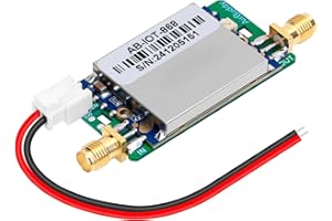 Meshnology Bidirectional Meshtastic Lora Signal Booster 902-928Mhz Power Signal Amplifier Module Expander Send and Receive Ethernet Remote Control Drone for Lora Router (902-928Mhz Module No Filter)