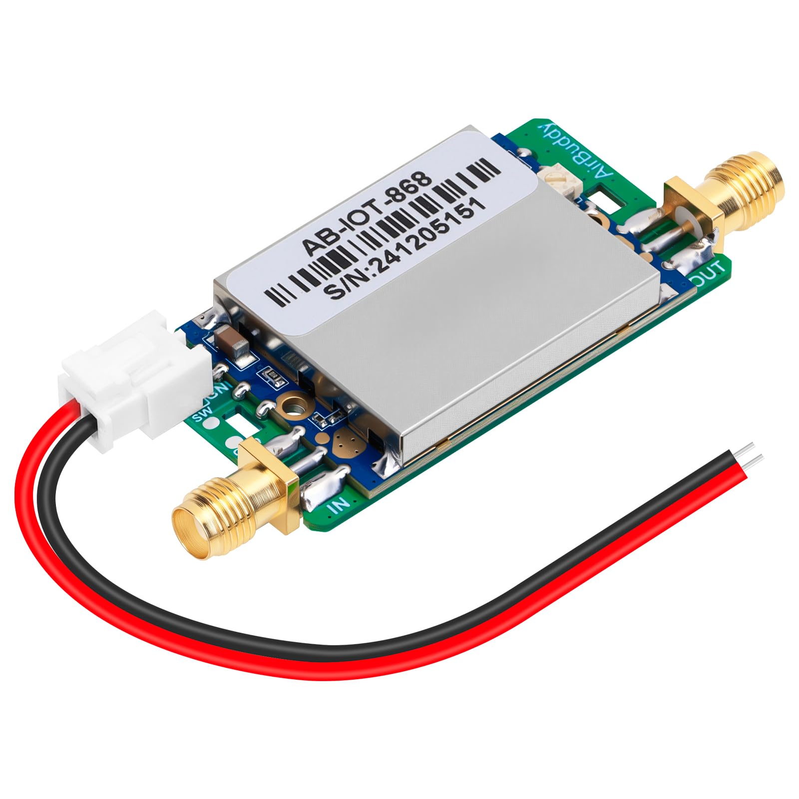 Photo 1 of Meshnology Bidirectional Meshtastic Lora Signal Booster 902-928Mhz Power Signal Amplifier Module Expander Send and Receive Ethernet Remote Control Drone for Lora Router (902-928Mhz Module No Filter)